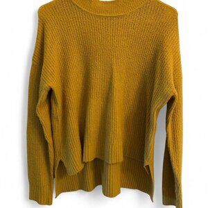 Ambiance Apparel mustard yellow/gold sweater.